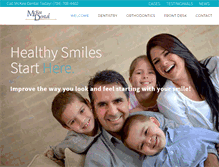 Tablet Screenshot of mckeedental.com